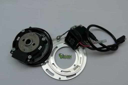 PVL complete analog System for Yamaha YZ SC DT MX IT RT 360, 400, 500 inkl. Adapterplatte Year 1970-1978