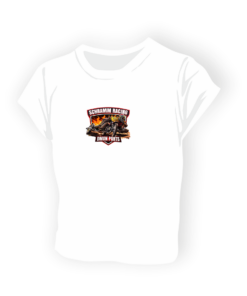 Dmon Race T-Shirt weiss Schramm Racing